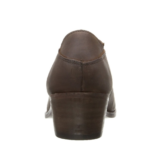 NIB Wolverine Brown Slip-on Leather Bootie, Size 5.5M - Picture 3 of 4